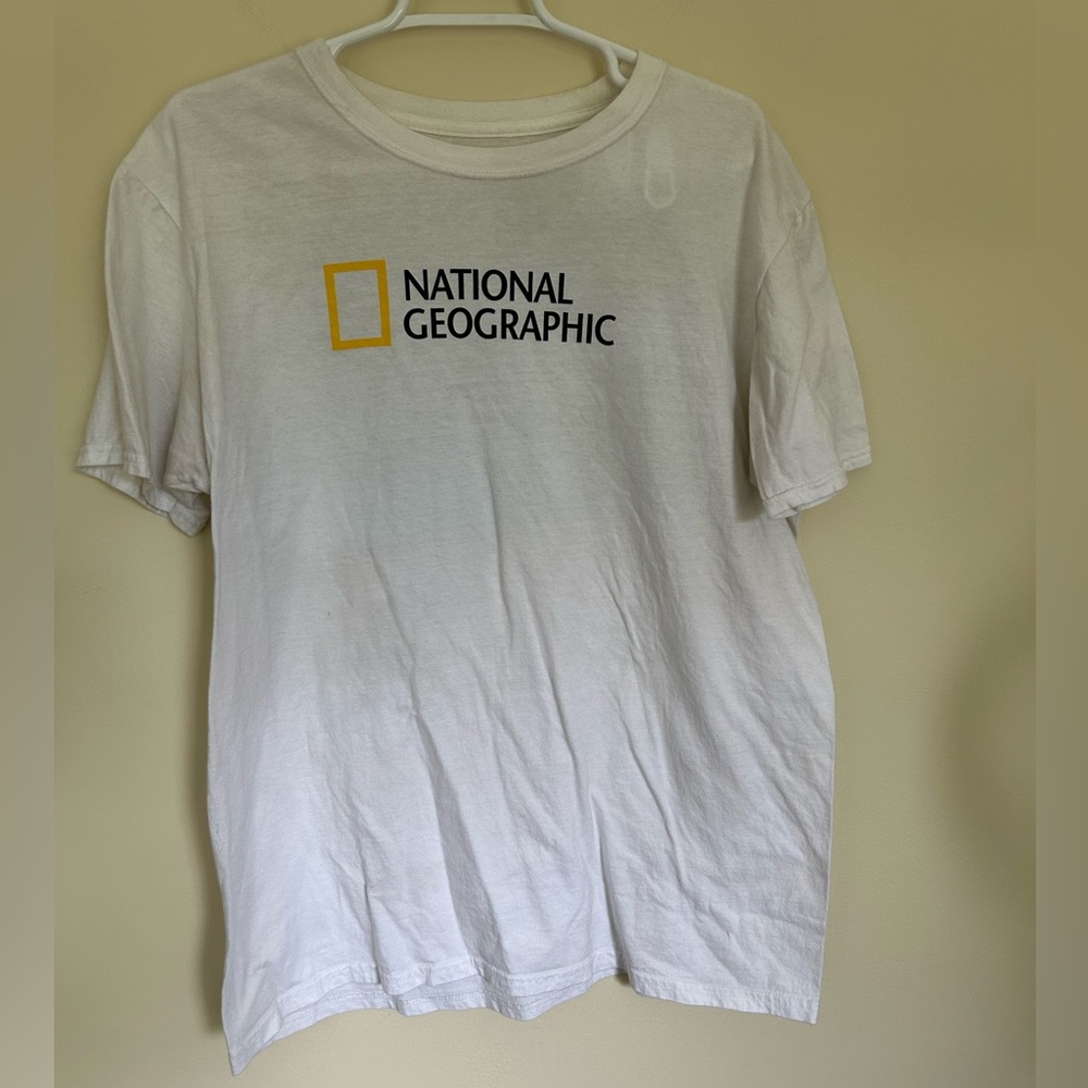 National Geographic T-shirt.